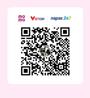 Mã QR tài trợ Khoahoc.xyz qua MoMo, VietQR và NAPAS
